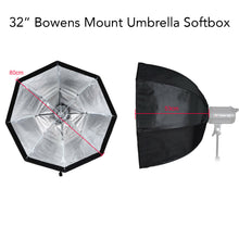 32" Rapid Softbox Bowens Mount with Grid